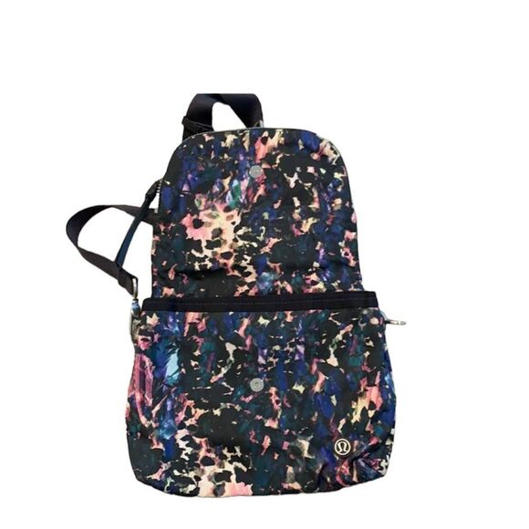 Lululemon Party On Colorful Print Cross Body Bag - Picture 2 of 4